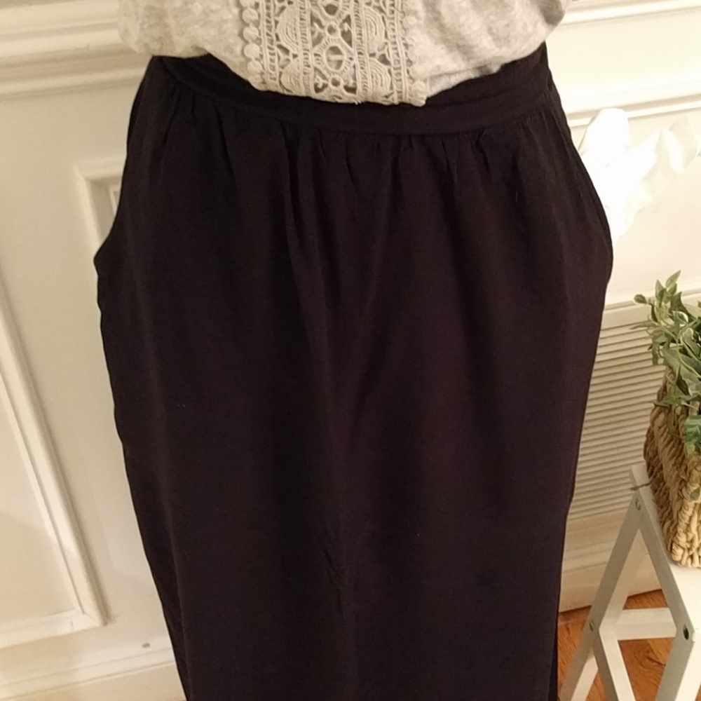 Olive & Oak Maxi Skirt, Black - Picture 3 of 4